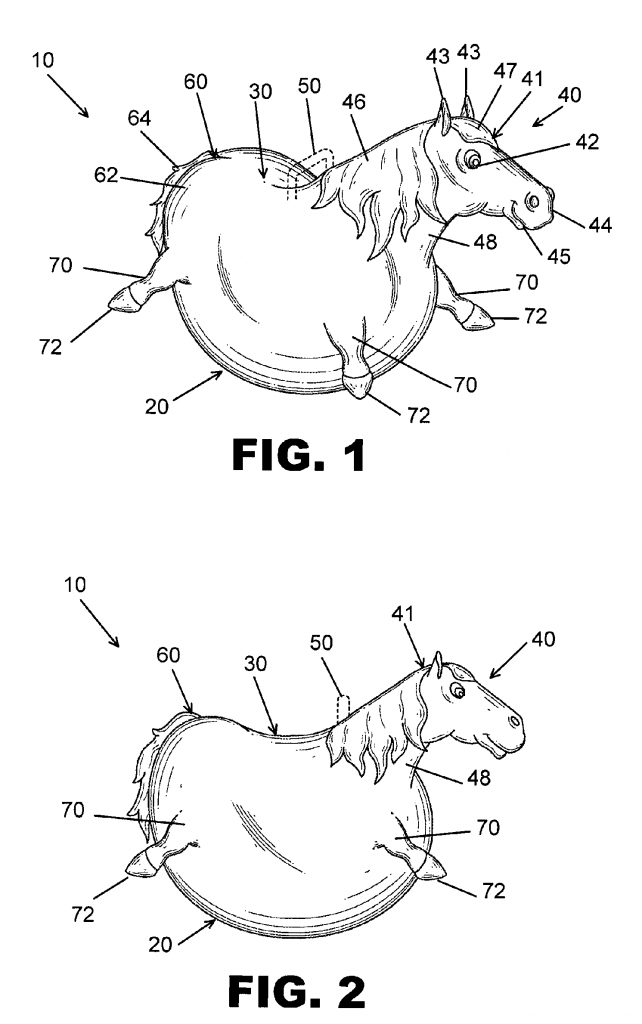 Funny patents toy